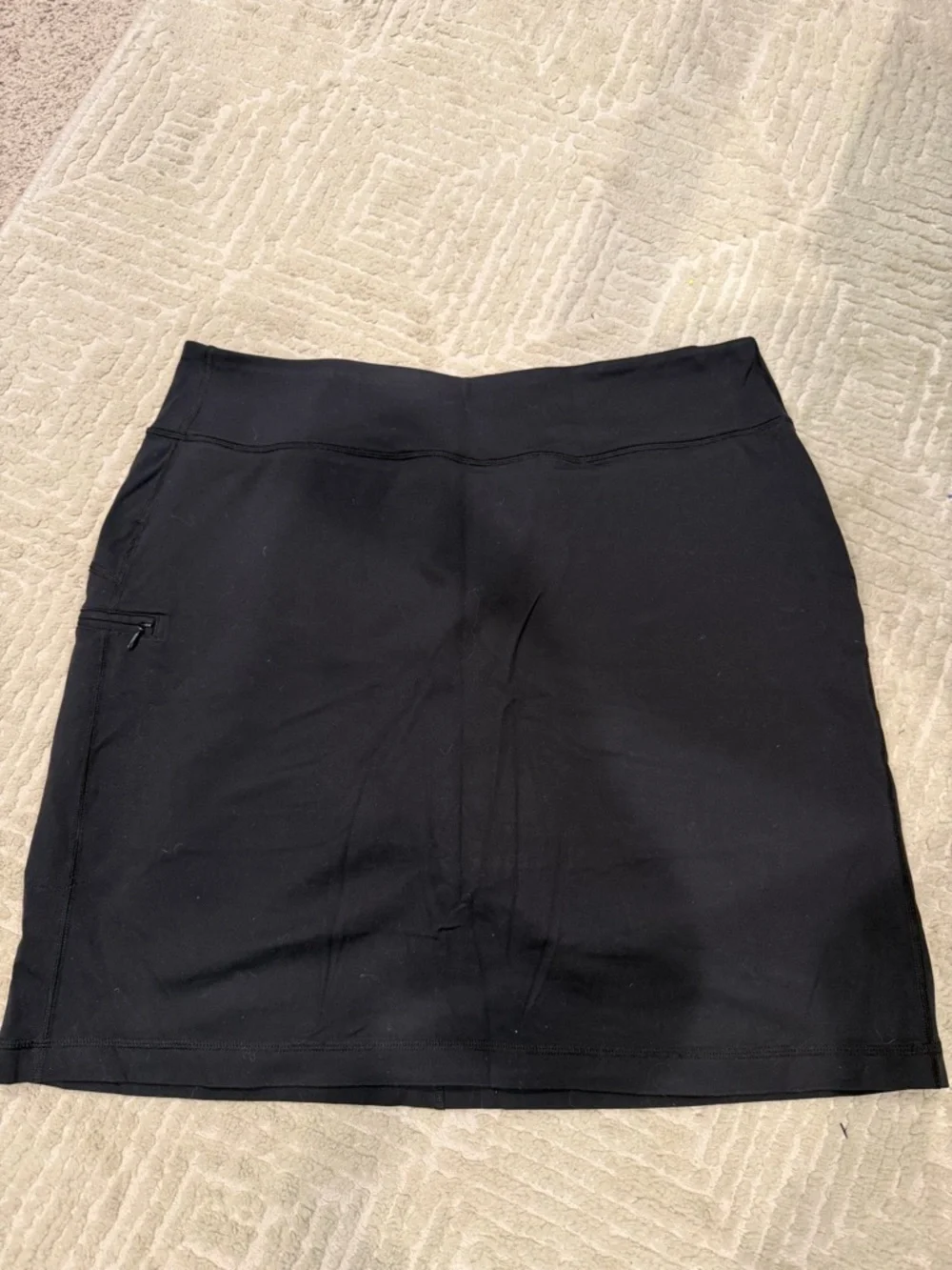 Duluth Trading Co Black Women's Stretch Skirt Size Large. 0052